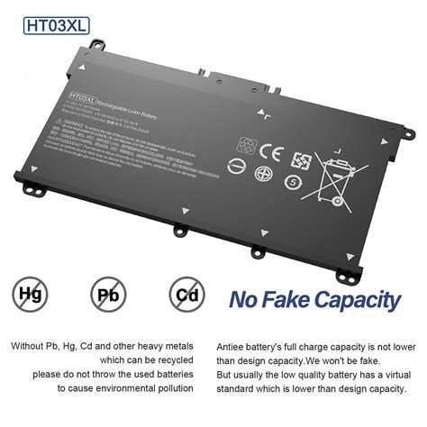 41 9Wh For HP HT03XL L11119 855 Laptop Battery HTO3XL HSTNN 1B80 HSTNN