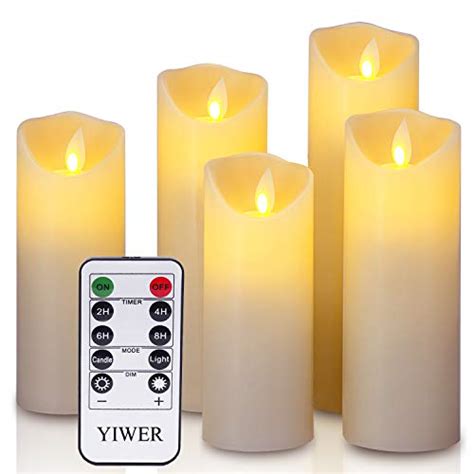 Top 10 Flameless Candles Of 2021 Best Reviews Guide