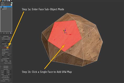 Using Multiple UVW Map Modifiers In 3DS Max Rendernode