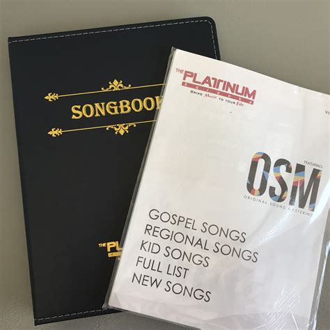 Original Platinum Songbook And Songlist Only Updated Volume 95 For T