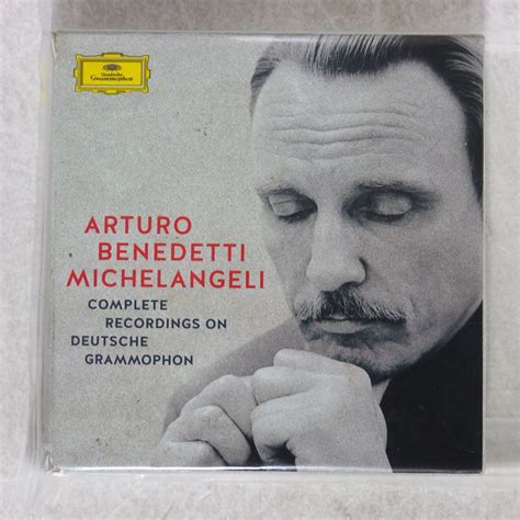 ARTURO BENEDETTI MICHELANGELI COMPLETE RECORDINGS ON DEUTSCHE