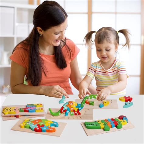 3D Wooden Puzzle Block Set - konig-kids