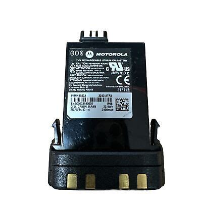 Oem Motorola Pmnn A Impres Battery Date Life Capacity