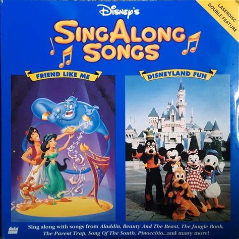 Sing Along Songs Friend Like Me Disneyland Fun As