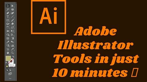 Adobe Illustrator Basic Tools In Just 10 Minutes Adobe Illustrator