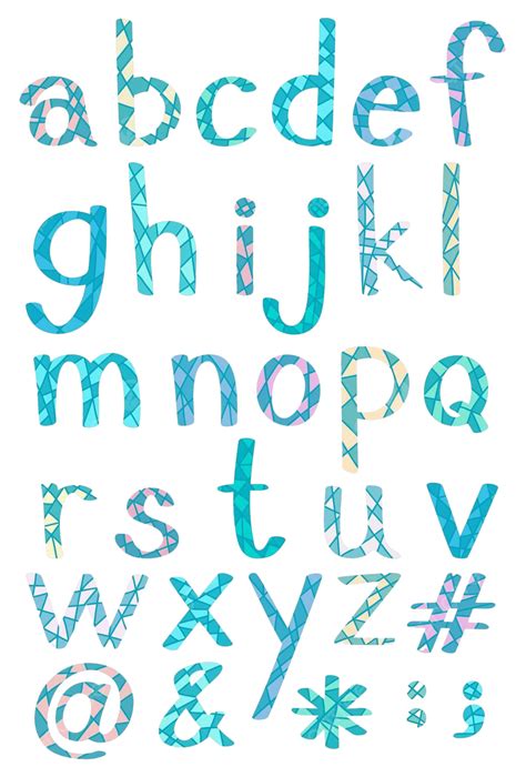 Alphabets Picture Lowercase Fonts Vector Picture Lowercase Fonts Png