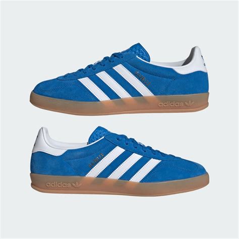 Adidas Gazelle Indoor Shoes Blue Adidas Uae