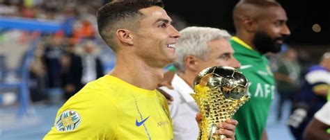 Cristiano Ronaldo Wins First Title At Al Nassr With A Brace In Arab