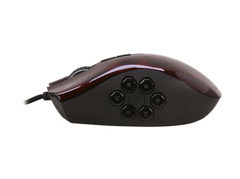 Razer Naga Hex Wired Usb Gaming Mouse Red