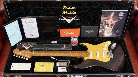 Fender Custom Shop American Custom Stratocaster Ebony Trans