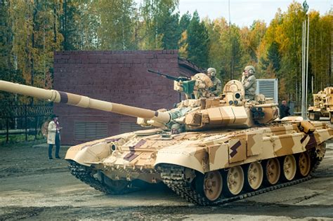 Modernized Tank T72 In Motion Russia Stock Photo Download Image Now