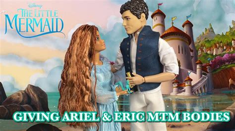 Giving Live Action Little Mermaid Ariel And Prince Eric Dolls Made To