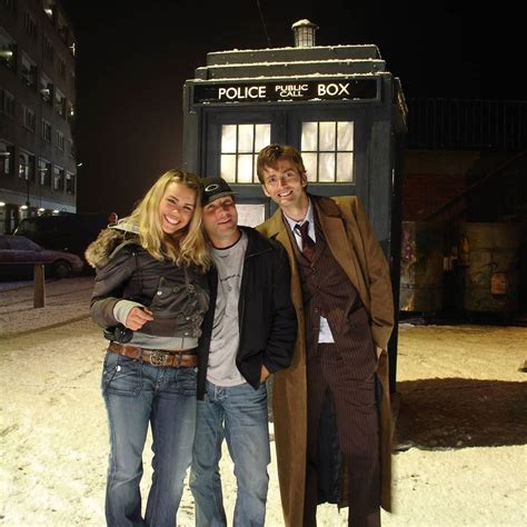 PHOTOS: David Tennant Behind The Scenes Of Doctor Who