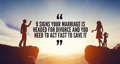 Experts Reveal The 9 Signs That Your Marriage Is Headed For Divorce And