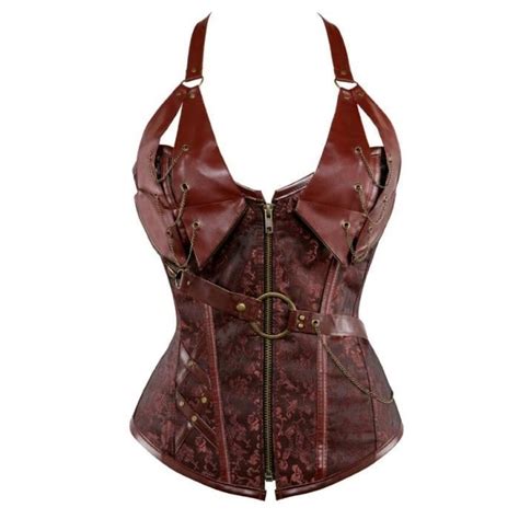 Bustier Femme Robe Corset Gothique Steampunk Pour Femmes Costume De