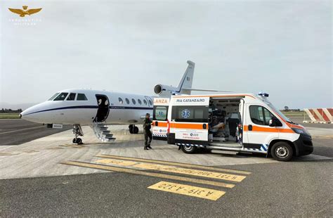 Trasporto Sanitario Urgente Per Un Uomo In Pericolo Di Vita Da Lamezia