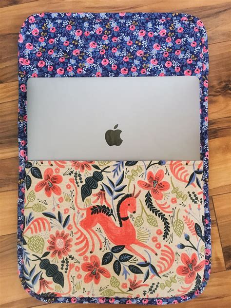 Laptop Sleeve A Janome Tutorial Olivia Jane Handcrafted Blog