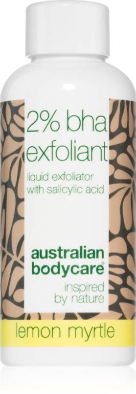 Australian Bodycare Tea Tree Oil Lemon Myrtle Lotion Tonique Exfoliante