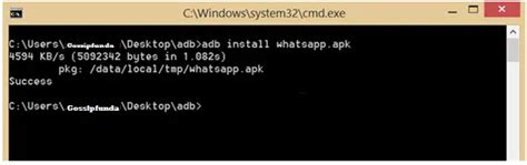 Adb Install Apk Apply Update From Adb Adb Is Not Recognized