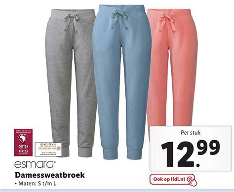 Esmara Damessweatbroek Aanbieding Bij Lidl 1Folders Nl