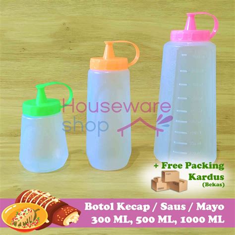 Jual Botol Kecap Ml Ml Ml Botol Mayonaise Mayo Botol