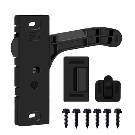 Snapklik.com : Metal RV Screen Door Latch Kit, Right Hand Handle For
