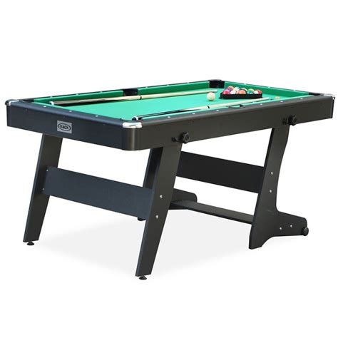 RACK Drogon 5.5-Foot Folding Billiard/Pool Table (Green) | RACK Pool Tables