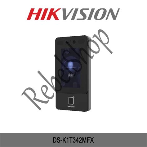 Hikvision DS K1T342MFX Access Control Face Recognition Terminal Wajah