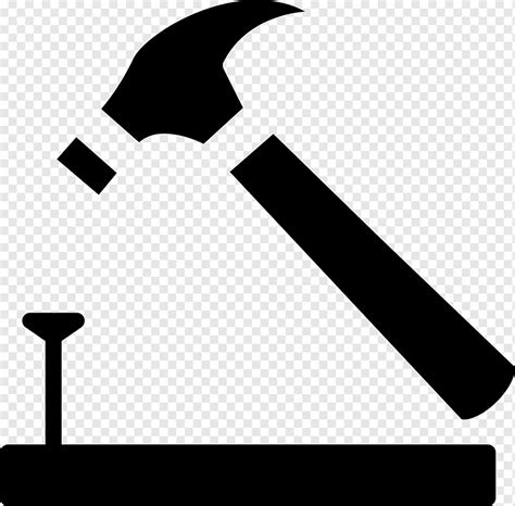 Hammer Computer Icons Tool Hammer Angle Text Technic Png Pngwing