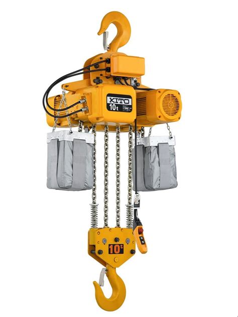 KITO Electric Chain Hoist ER2M Series Large Capacity For Industrial