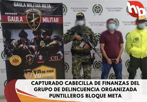 Capturado Cabecilla De Finanzas Del Grupo De Delincuencia Organizada