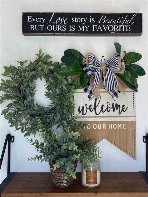 Welcome Sign Farmhouse Welcome Sign Farmhouse Decor - Etsy