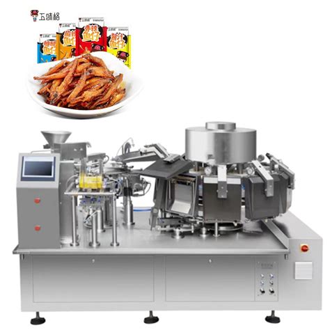 High Speed Automatic Bean Pulses Pouch Rotary Vacuum Packing Machine