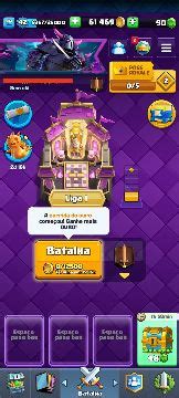 Conta Clash Royale Arena 18 Cartas Clash Royale GGMAX