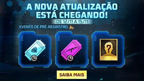 Atualiza O Free Fire Novembro Garena Revela Recompensas Da Nova