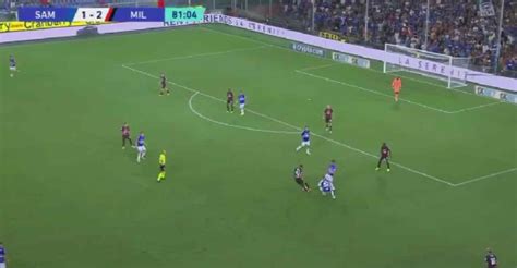 Samp Milan Vranckx si presenta così la prima giocata del belga VIDEO