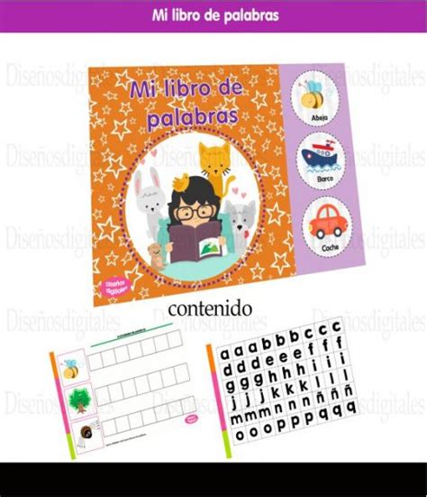 Mi Libro De Palabras Para Niños Listo Parta Descargar