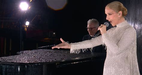 Video Céline Dion brilha na abertura dos Jogos Olímpicos Hymne à