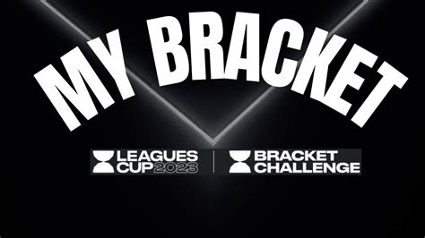 LEAGUES CUP BRACKET CHALLENGE YouTube