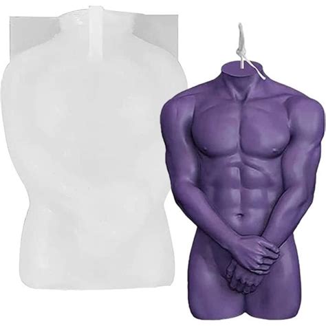 Moule En Silicone Pour Le Corps D D Naked Shy Women Men Body Shape