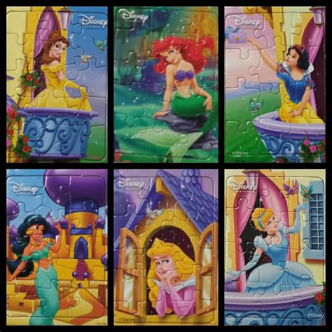 Disney Princess Puzzles Hobbies And Toys Memorabilia And Collectibles Vintage Collectibles On