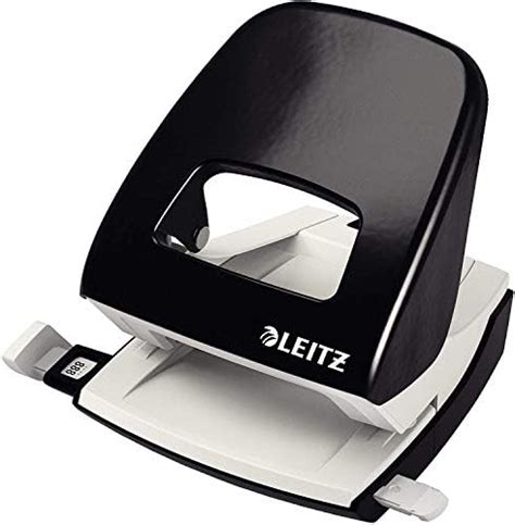 Leitz Hole Punch 30 Sheets Guide Bar With Format Markings Metal