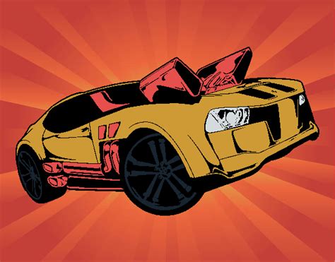 Desenho De Hot Wheels Twinduction Pintado E Colorido Por Usu Rio N O