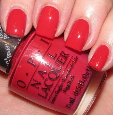 Red Hot Ayers Rock Opi Red Nails Today Red Nails