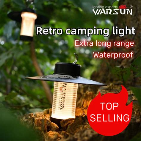 Warsun CP66 Camping Light Rechargeable Magnetic Lantern Lamp Waterproof