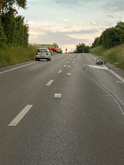 Stammheim Verkehrsunfall Fordert Schwer Verletzte Velofahrerin