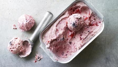 No Churn Berry Ice Cream Recipe BBC Food