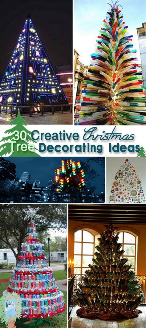 30 Creative Christmas Tree Decorating Ideas Hative