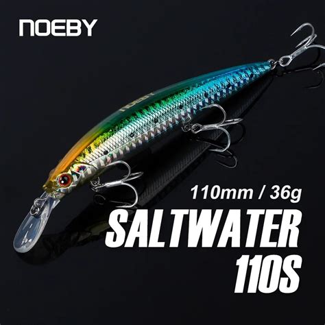 NOEBY Heavy Sinking Minnow Fishing Lures Iscas Artificiais Duras