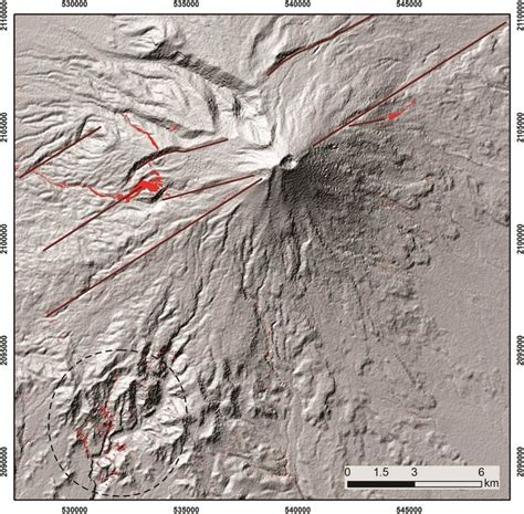 Landslide Map Of The Popocatépetl Volcano After The M71 Puebla Morelos